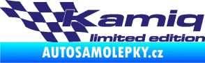 Samolepka Kamiq limited edition levá střední modrá