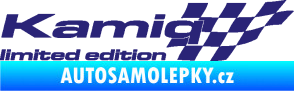 Samolepka Kamiq limited edition pravá střední modrá