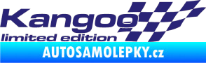 Samolepka Kangoo limited edition pravá střední modrá
