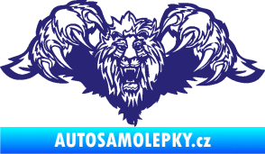 Samolepka Kapota 041 lev střední modrá