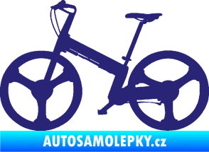 Samolepka Kolo 002 levá střední modrá