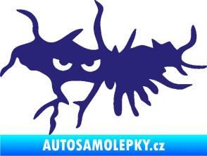 Samolepka Kuk 006 levá šmírák střední modrá