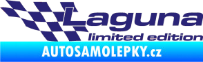Samolepka Laguna limited edition levá střední modrá
