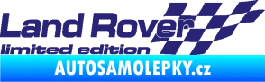 Samolepka Land Rover limited edition pravá střední modrá