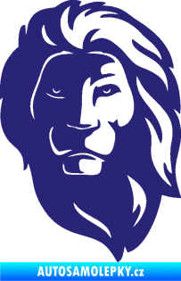 Samolepka Lev 011 pravá střední modrá