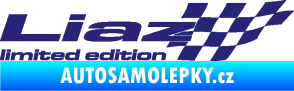 Samolepka Liaz limited edition pravá střední modrá