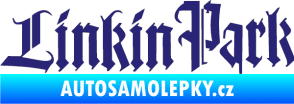 Samolepka Linkin Park 004 střední modrá