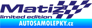 Samolepka Matiz limited edition pravá střední modrá