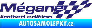 Samolepka Mégane limited edition pravá střední modrá