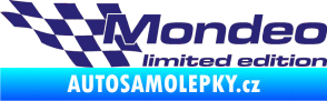 Samolepka Mondeo limited edition levá střední modrá