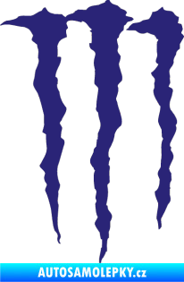 Samolepka Monster Energy 002 střední modrá