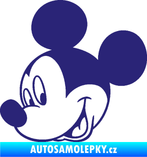 Samolepka Myšák Mickey 001 levá střední modrá