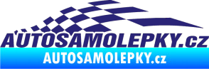 Samolepka Nálepka na auto - www.autosamolepky.cz 002 střední modrá