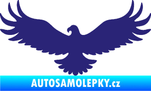 Samolepka Orel 006 levá střední modrá