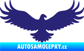 Samolepka Orel 006 pravá střední modrá