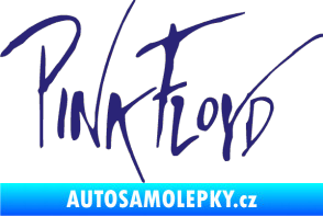 Samolepka Pink Floyd 002 střední modrá
