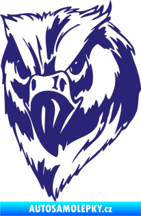 Samolepka Predators 002 levá střední modrá