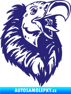 Samolepka Predators 009 pravá sup střední modrá