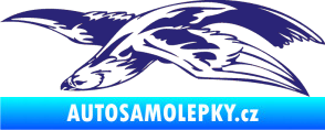 Samolepka Predators 032 levá střední modrá
