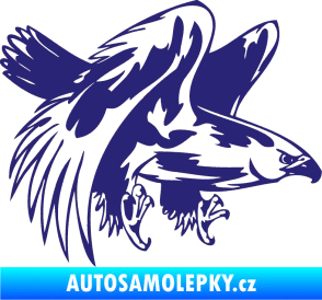 Samolepka Predators 034 pravá střední modrá