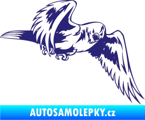 Samolepka Predators 036 pravá střední modrá