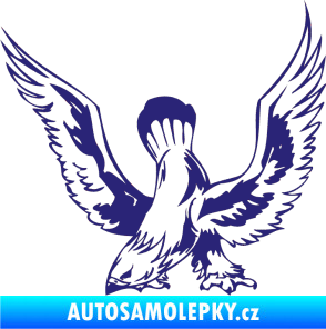 Samolepka Predators 051 levá střední modrá