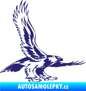 Samolepka Predators 068 pravá střední modrá