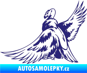 Samolepka Predators 071 levá sup střední modrá