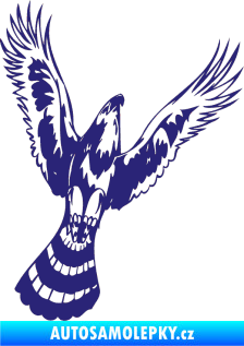 Samolepka Predators 078 pravá střední modrá