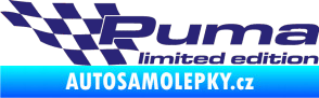 Samolepka Puma limited edition levá střední modrá