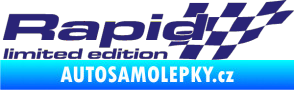 Samolepka Rapid limited edition pravá střední modrá