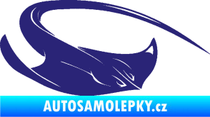 Samolepka Rejnok 002 pravá střední modrá