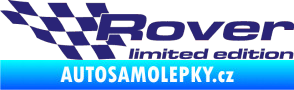 Samolepka Rover limited edition levá střední modrá
