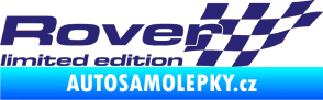 Samolepka Rover limited edition pravá střední modrá