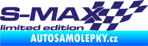 Samolepka S-MAX limited edition pravá střední modrá