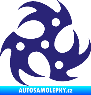 Samolepka Samolepka na víčko od nádrže 005 střední modrá