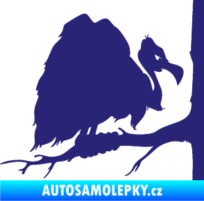 Samolepka Sup 002 pravá střední modrá