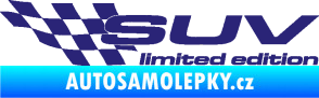 Samolepka SUV limited edition levá střední modrá