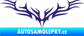 Samolepka Tetování 008 střední modrá