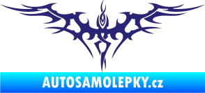 Samolepka Tetování 024 střední modrá