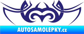 Samolepka Tetování 026 střední modrá