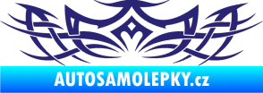 Samolepka Tetování 027 střední modrá