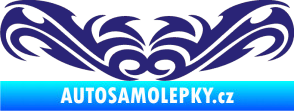 Samolepka Tetování 036 střední modrá