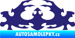 Samolepka Tetování 039 střední modrá