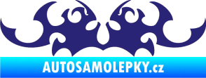 Samolepka Tetování 040 střední modrá
