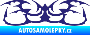 Samolepka Tetování 044 střední modrá