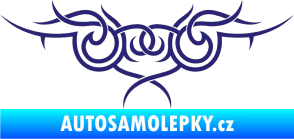 Samolepka Tetování 059 střední modrá