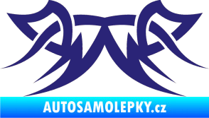 Samolepka Tetování 064 střední modrá