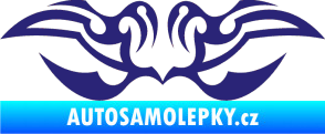 Samolepka Tetování 066 střední modrá