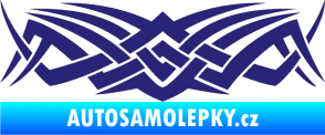Samolepka Tetování 076 střední modrá